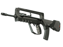 FAMAS | Corp Defense (Battle-Scarred)