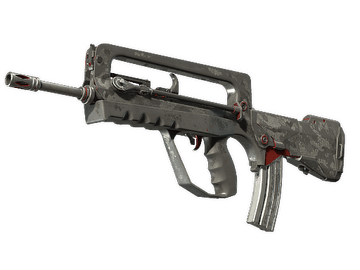 FAMAS | Grey Ghost (Battle-Scarred)