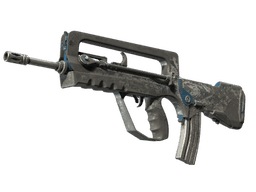 FAMAS | Halftone Wash (Battle-Scarred)