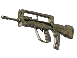 FAMAS | Palm (Battle-Scarred)