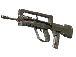 FAMAS | Spitfire (Battle-Scarred)