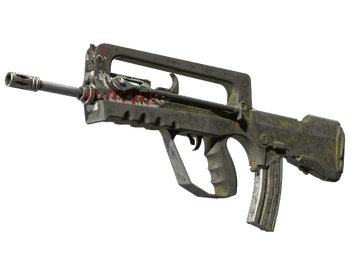 FAMAS | Spitfire (Battle-Scarred)