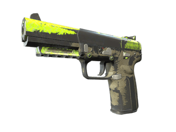Five-SeveN | Neon Kimono (Battle-Scarred)