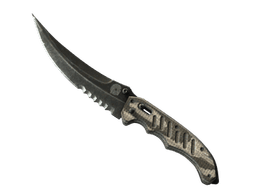 ★ Flip Knife | Black Laminate (Field-Tested)