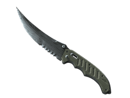 ★ Flip Knife | Damascus Steel (Well-Worn)