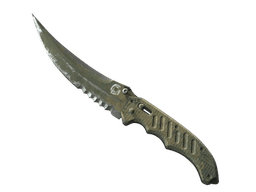 ★ Flip Knife | Safari Mesh (Battle-Scarred)