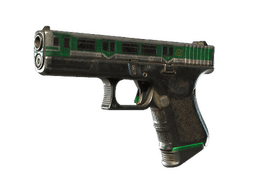 Glock-18 | Green Line (Battle-Scarred)