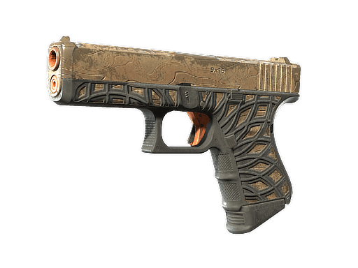 Glock-18 | Ifrit Lattice (Battle-Scarred)