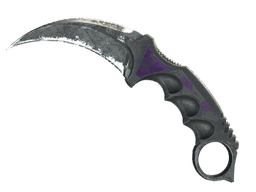 ★ Karambit | Ultraviolet (Battle-Scarred)