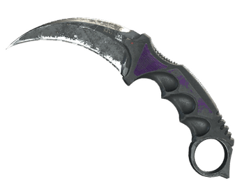 ★ Karambit | Ultraviolet (Battle-Scarred)