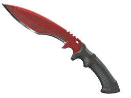 ★ Kukri Knife | Crimson Web (Well-Worn)
