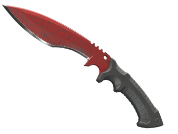 ★ Kukri Knife | Crimson Web (Well-Worn)
