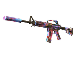 M4A1-S | Glitched Paint (Minimal Wear)