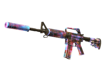 M4A1-S | Glitched Paint (Minimal Wear)