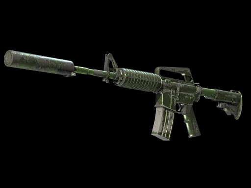 M4A1-S | Moss Quartz (Battle-Scarred)