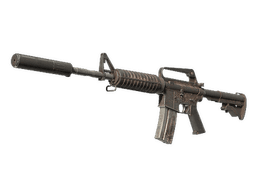 M4A1-S | Rose Hex (Battle-Scarred)