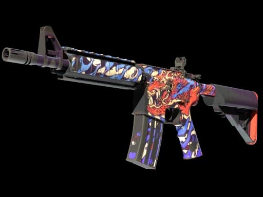 M4A4 | 龍王 (Dragon King) (Field-Tested)