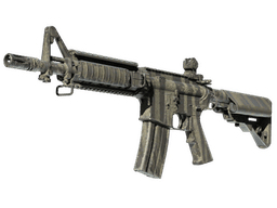 M4A4 | Faded Zebra (Well-Worn)