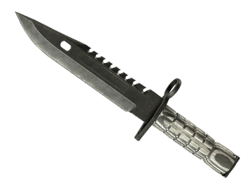 ★ M9 Bayonet | Black Laminate (Battle-Scarred)