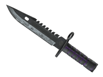 ★ M9 Bayonet | Ultraviolet (Battle-Scarred)