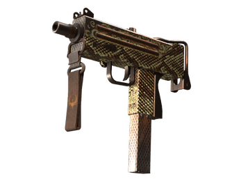 MAC-10 | Hot Snakes (Battle-Scarred)