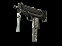 MAC-10 | Whitefish (Battle-Scarred)