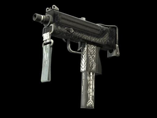 MAC-10 | Whitefish (Battle-Scarred)