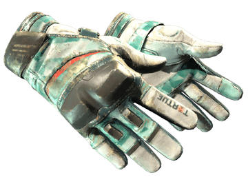 ★ Moto Gloves | Spearmint (Battle-Scarred)