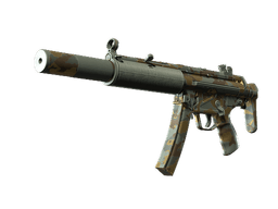 MP5-SD | Gold Leaf (Minimal Wear)