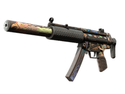 MP5-SD | Necro Jr. (Battle-Scarred)