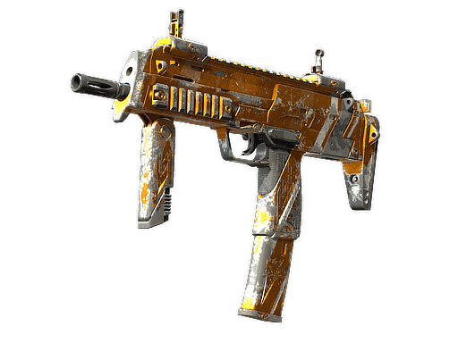 MP7 | Amberline (Battle-Scarred)