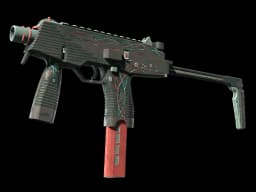 MP9 | Capillary (Battle-Scarred)