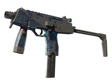 MP9 | Stained Glass (Battle-Scarred)