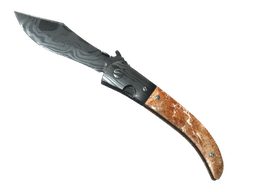 ★ Navaja Knife | Damascus Steel (Battle-Scarred)