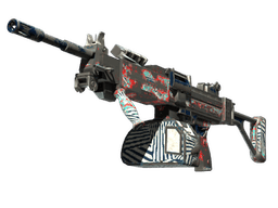 Negev | Dazzle (Battle-Scarred)