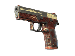 P250 | Red Tide (Battle-Scarred)