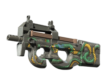 P90 | Emerald Dragon (Field-Tested)