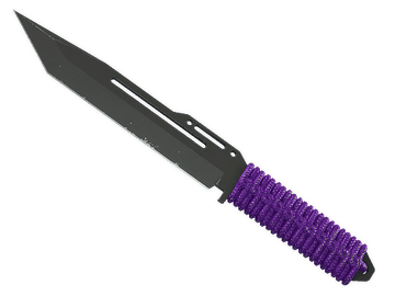 ★ Paracord Knife | Ultraviolet (Well-Worn)
