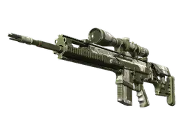 SCAR-20 | Arctic Camo Panels (Battle-Scarred)