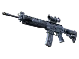 SG 553 | Night Camo (Field-Tested)