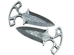 ★ Shadow Daggers | Damascus Steel (Battle-Scarred)