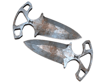 ★ Shadow Daggers | Rust Coat (Well-Worn)