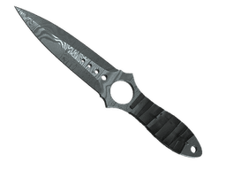★ Skeleton Knife | Damascus Steel (Battle-Scarred)