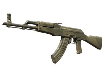 Souvenir AK-47 | Safari Mesh (Well-Worn)