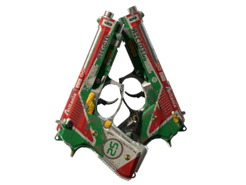 Souvenir Dual Berettas | Twin Turbo (Battle-Scarred)