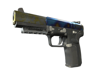 Souvenir Five-SeveN | Case Hardened (Well-Worn)