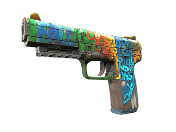 Souvenir Five-SeveN | Fall Hazard (Field-Tested)