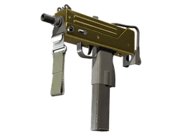 Souvenir MAC-10 | Gold Brick (Minimal Wear)