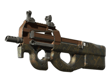 Souvenir P90 | Ancient Earth (Well-Worn)