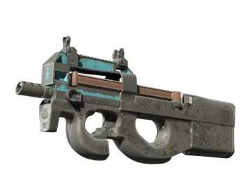 Souvenir P90 | Facility Negative (Battle-Scarred)